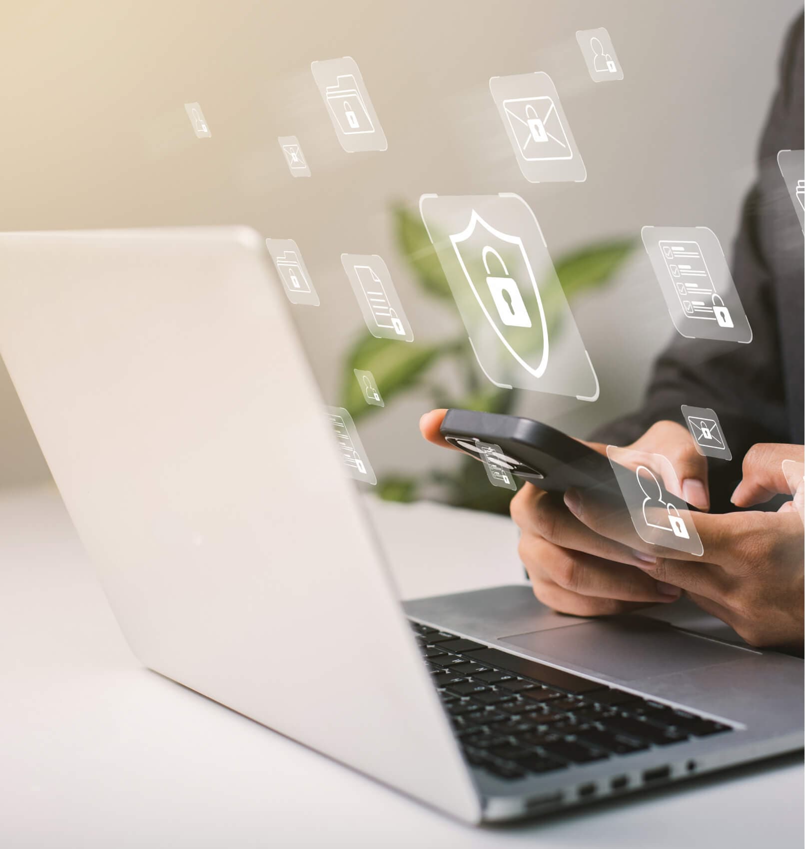 في المظلة  للرعاية الصحية نعمل على تطبيق أفضل الأنظمة الرقمية لحماية  بيانات عملائنا 